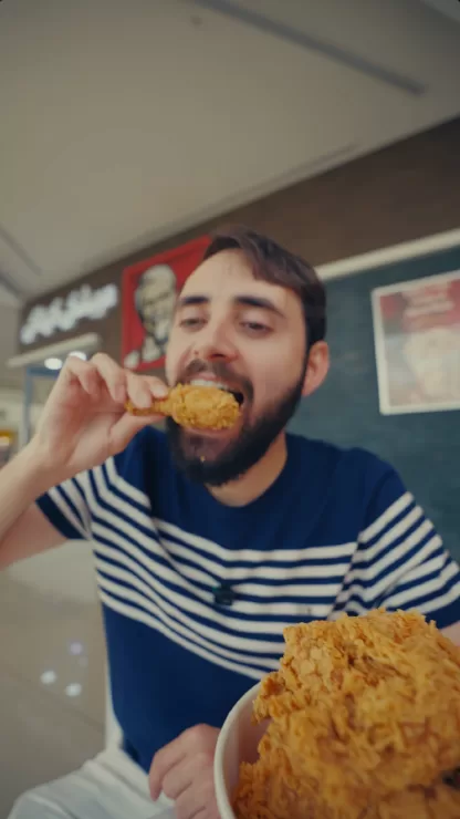 KFC Promotional Commercial & Social Campaign